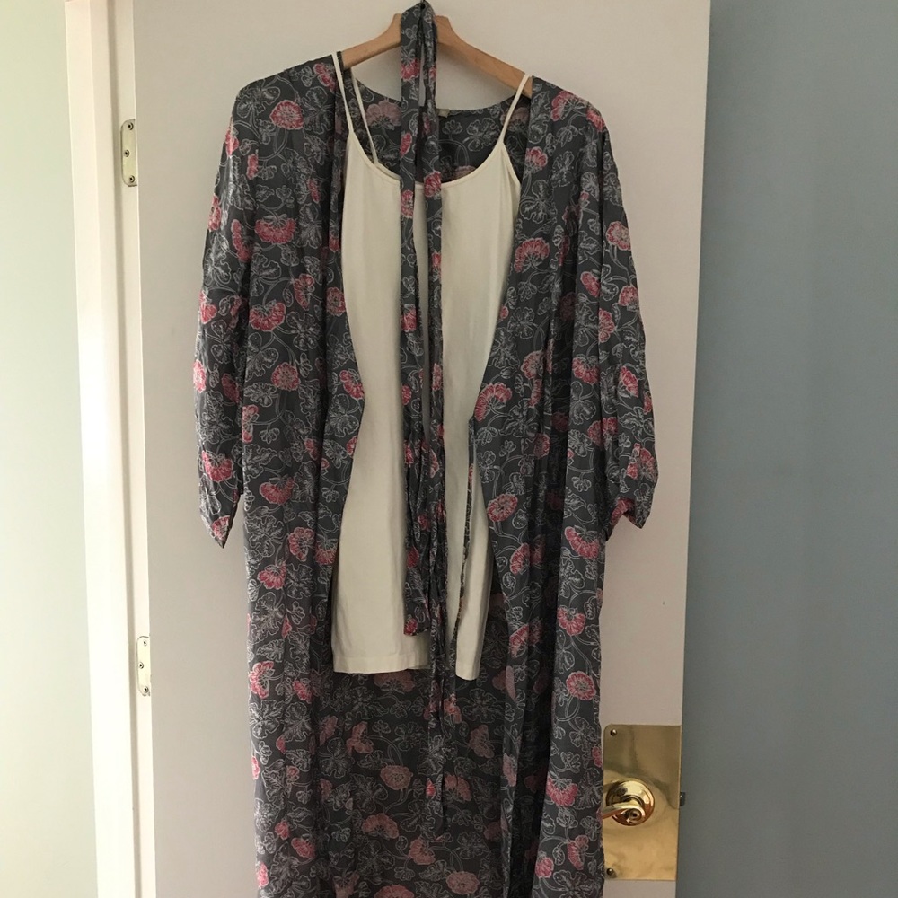 Nightgown with robe